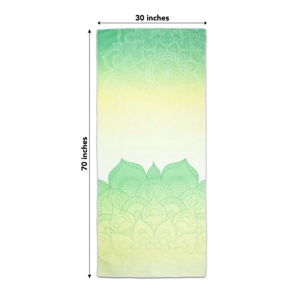 Mandala Beach Towels, 30x70 in,‎ Oversized Beach Towel w/ Travel Bag, Microfiber